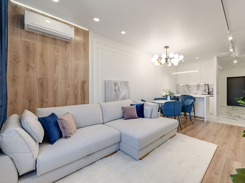 Ducted air conditioning installation in a Noosa home